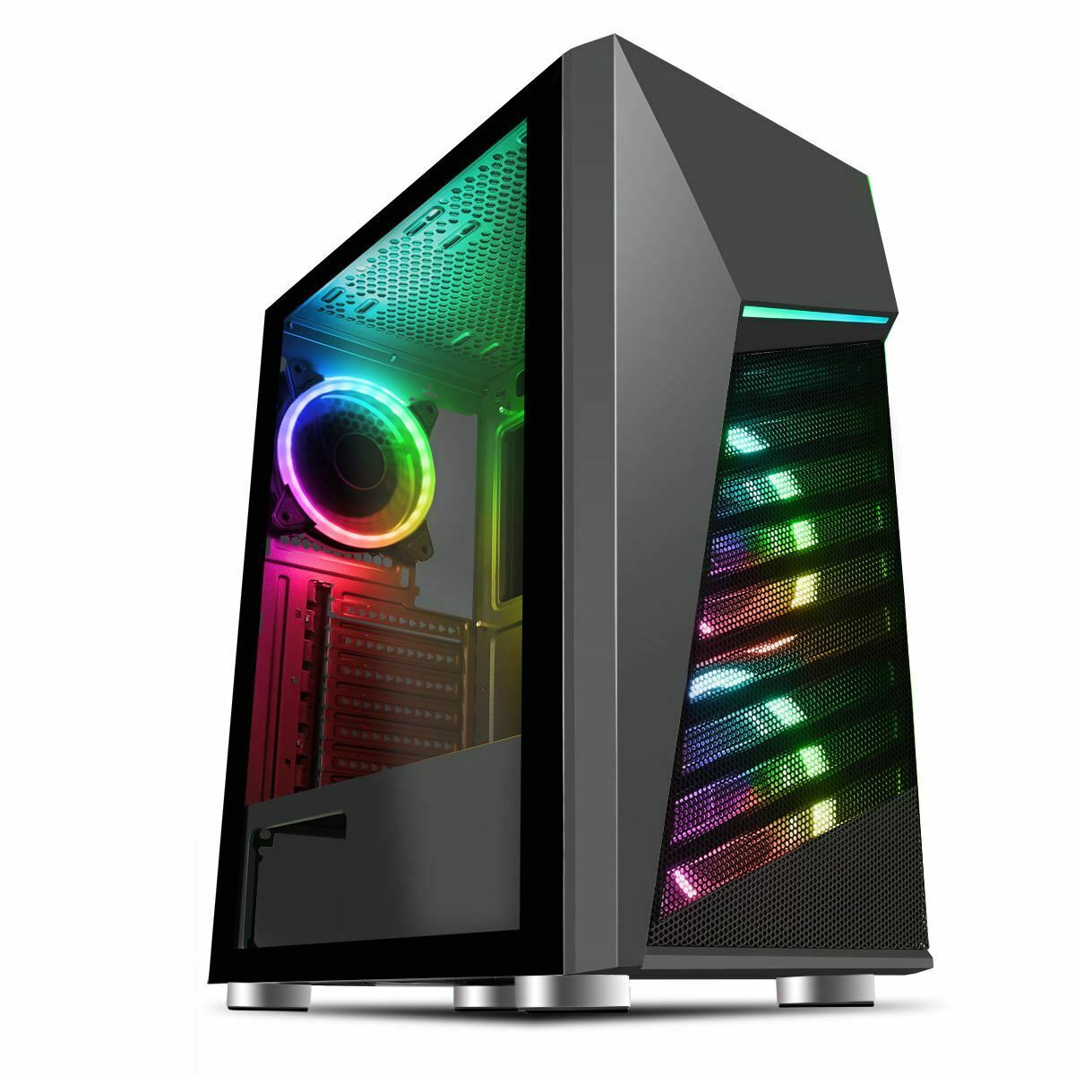 Entry Level Gaming PC Alpha Black - Computer Solutions